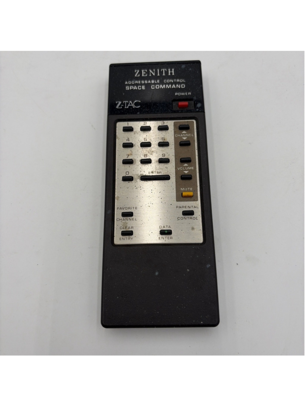 Zenith Z-TAC Addressable Control Space Command Remote Control